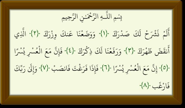 Detail Surat Al Insyirah Ayat 4 Nomer 22