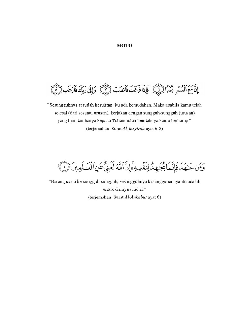 Detail Surat Al Insyirah Dan Terjemahannya Nomer 42