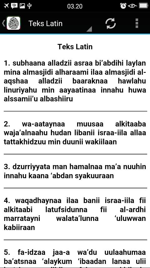 Detail Surat Al Isra Ayat 1 5 Nomer 31