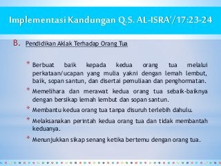 Detail Surat Al Isra Ayat 23 24 Nomer 33