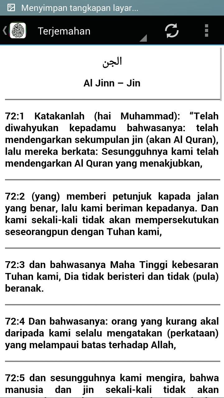 Detail Surat Al Jin Latin Nomer 13