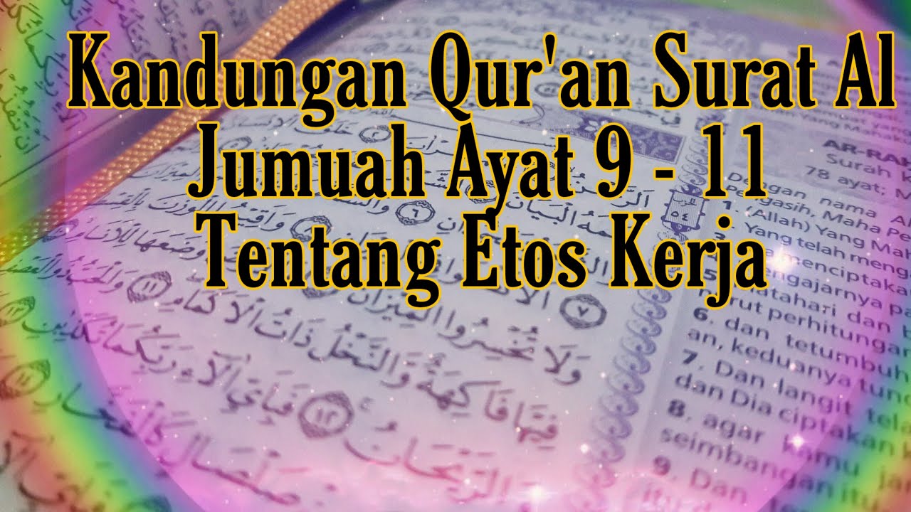 Detail Surat Al Jumuah 9 11 Nomer 29