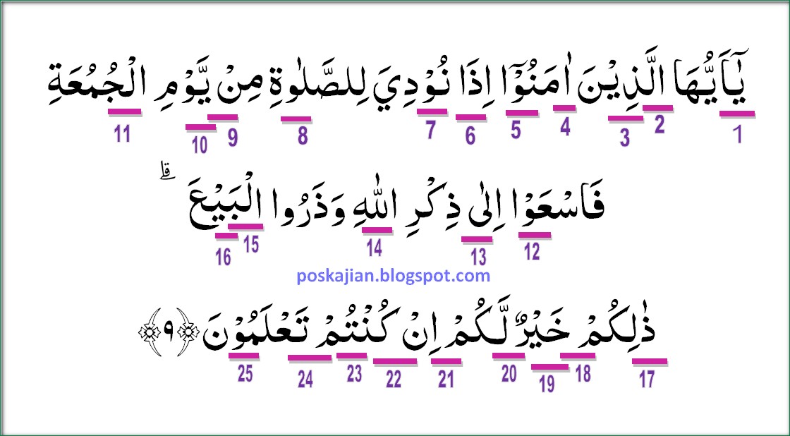 Detail Surat Al Jumuah Ayat 8 Nomer 34