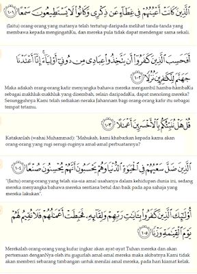 Detail Surat Al Kahfi 10 Ayat Pertama Nomer 21