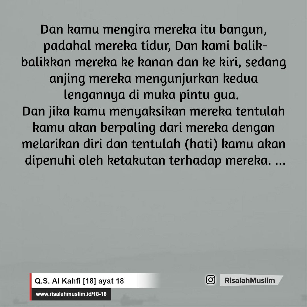 Detail Surat Al Kahfi 18 Nomer 14