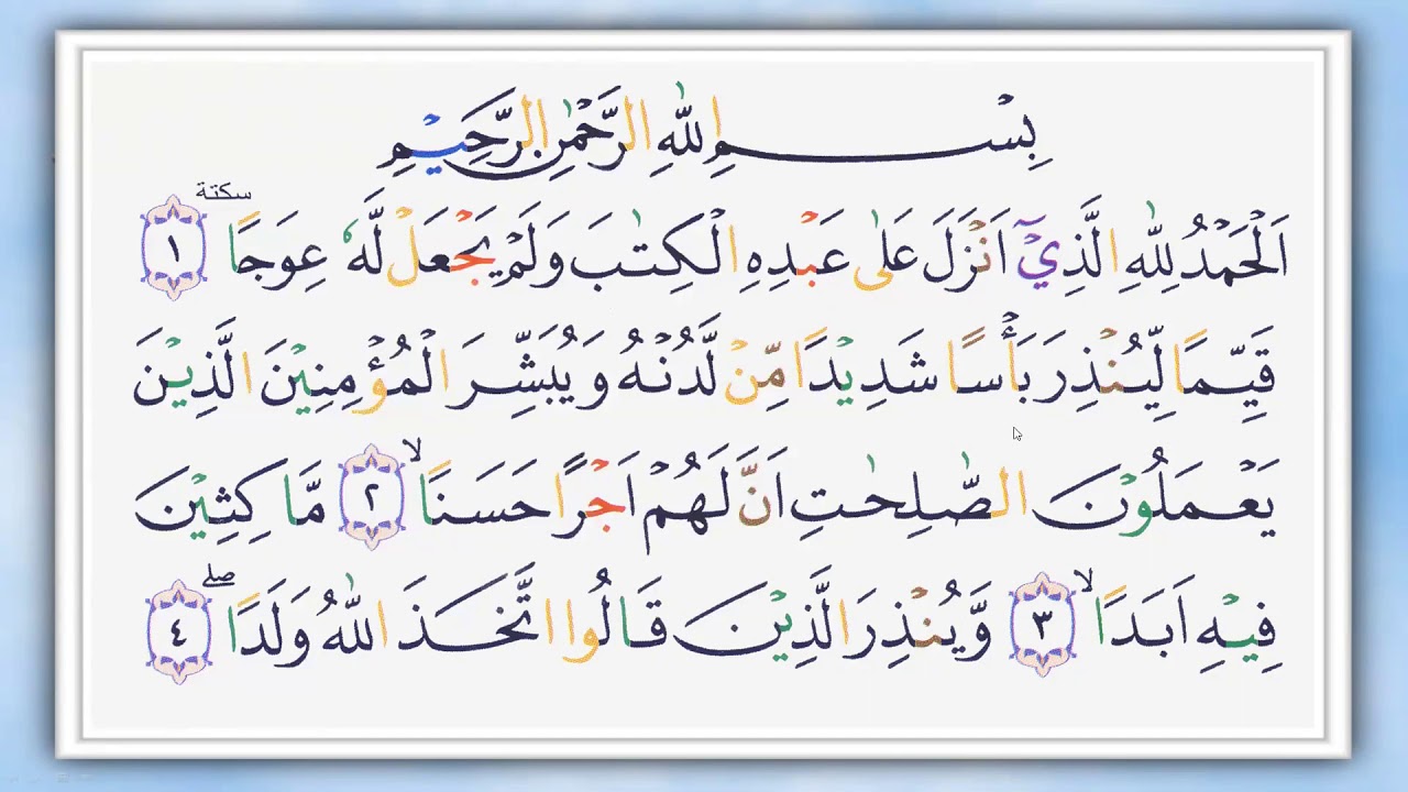 Detail Surat Al Kahfi Ayat 1 15 Nomer 21