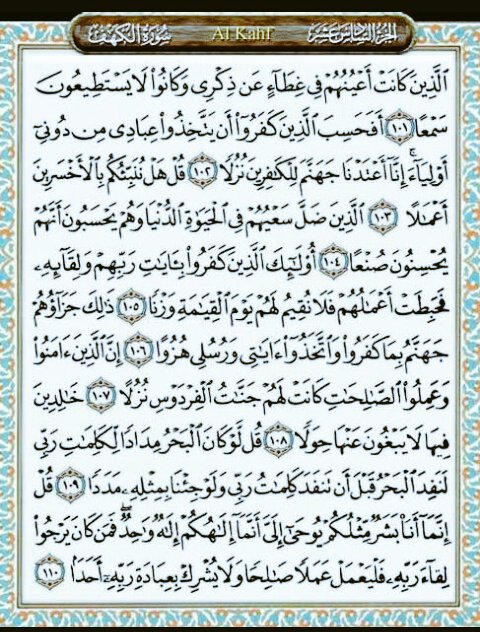 Detail Surat Al Kahfi Ayat 1 Sampai 10 Nomer 17