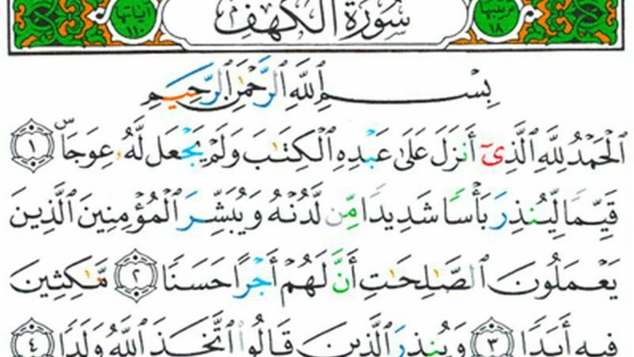 Detail Surat Al Kahfi Ayat 100 110 Nomer 44