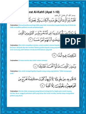 Detail Surat Al Kahfi Ayat 100 110 Nomer 53