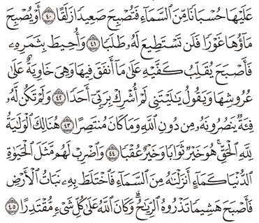 Detail Surat Al Kahfi Ayat 46 Nomer 20