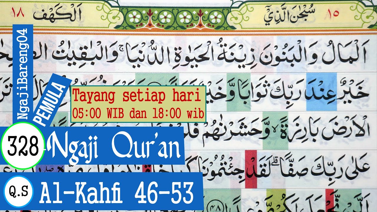 Detail Surat Al Kahfi Ayat 46 Nomer 22