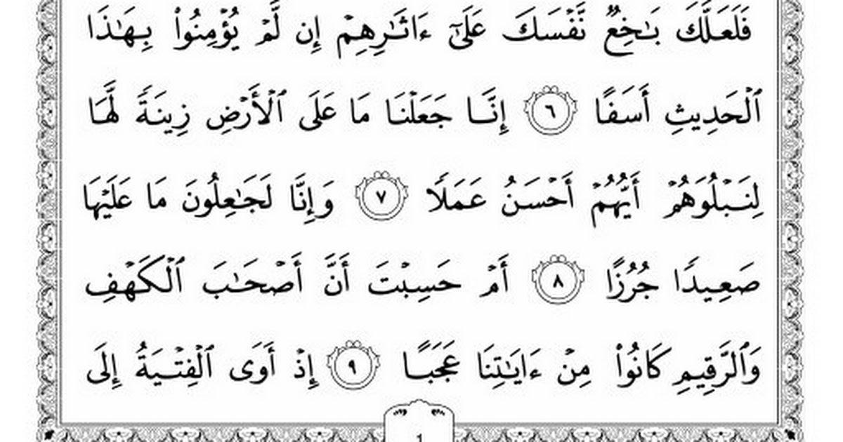 Detail Surat Al Kahfi Full Nomer 13