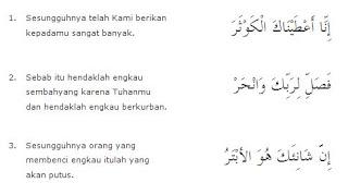 Detail Surat Al Kautsar Nomer 28