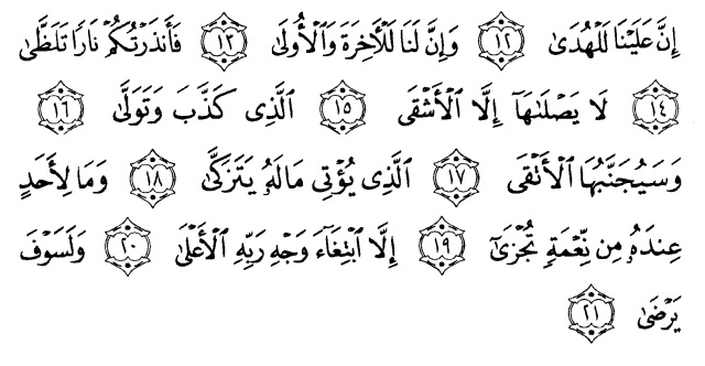 Detail Surat Al Lail Anak Nomer 15