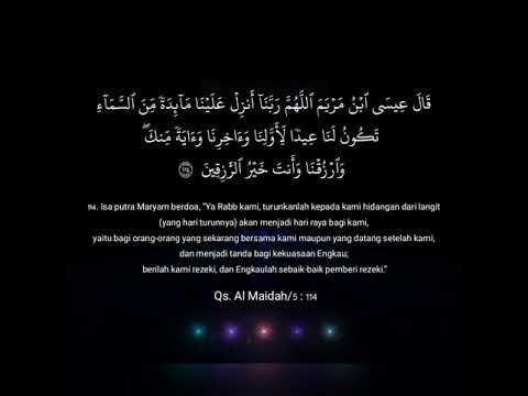 Detail Surat Al Maidah 114 Nomer 8