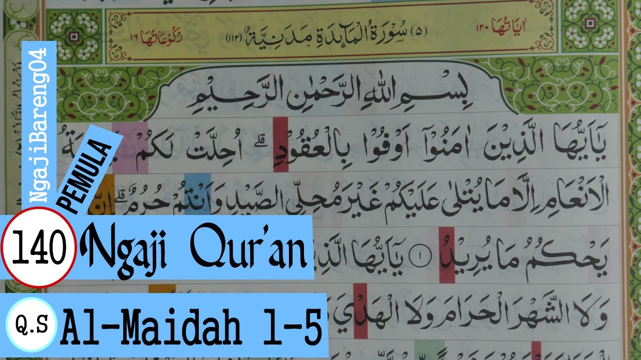 Detail Surat Al Maidah 5 Nomer 38