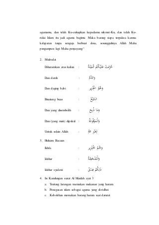 Detail Surat Al Maidah Ayat 13 Nomer 19