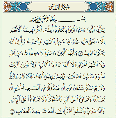 Detail Surat Al Maidah Ayat 16 Nomer 41
