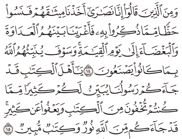 Detail Surat Al Maidah Ayat 19 Nomer 19