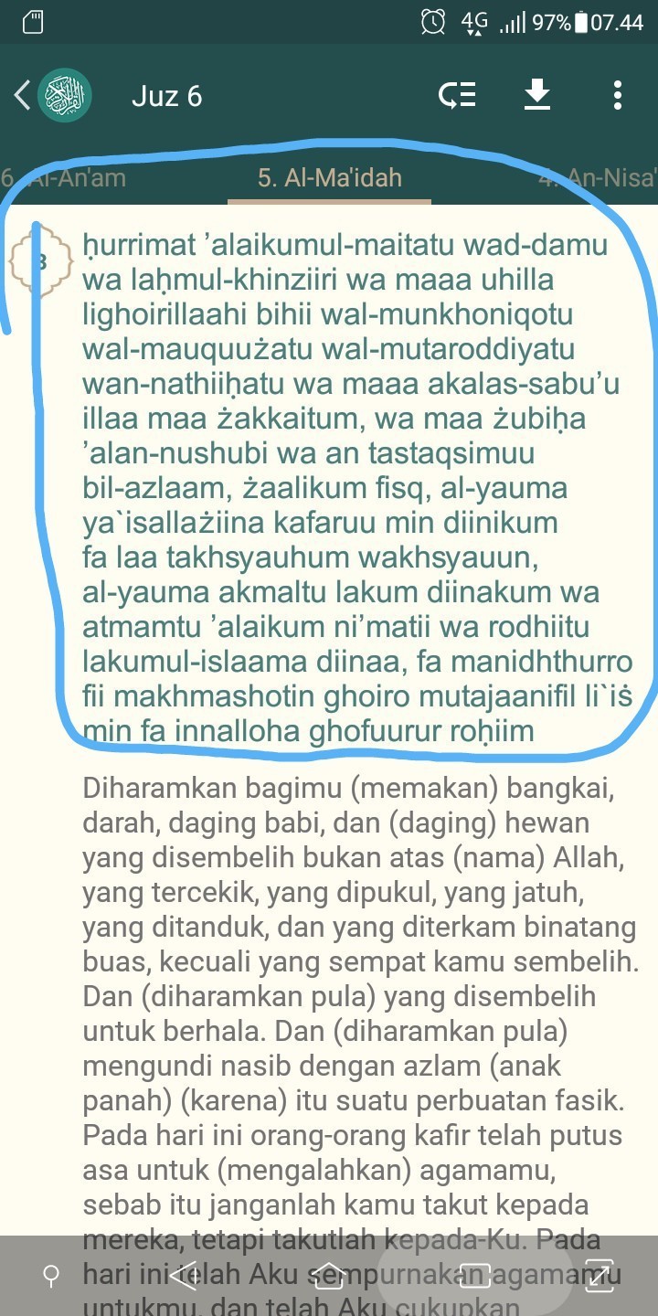 Detail Surat Al Maidah Ayat 2 3 Latin Nomer 16