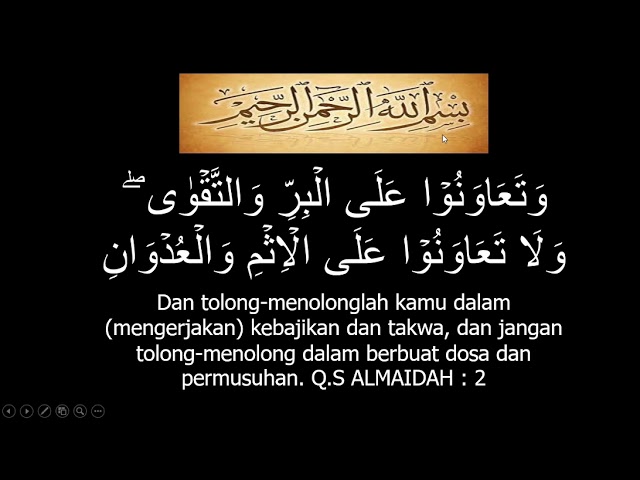 Detail Surat Al Maidah Ayat 2 Nomer 9