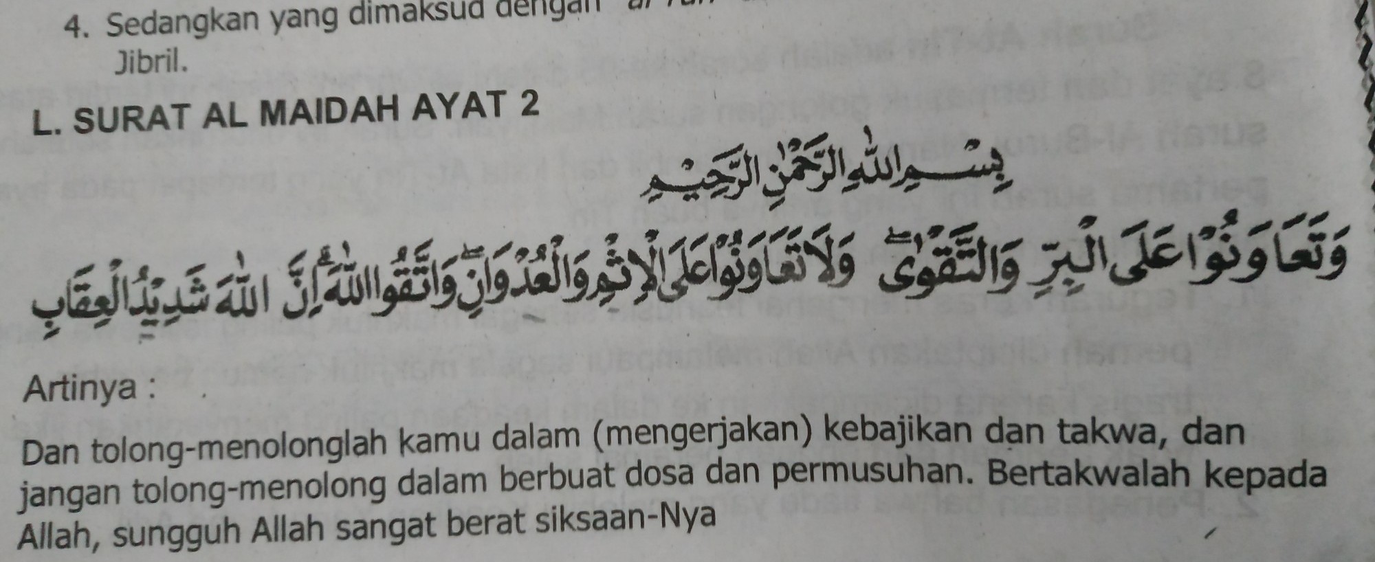 Detail Surat Al Maidah Ayat 2 Latin Nomer 55