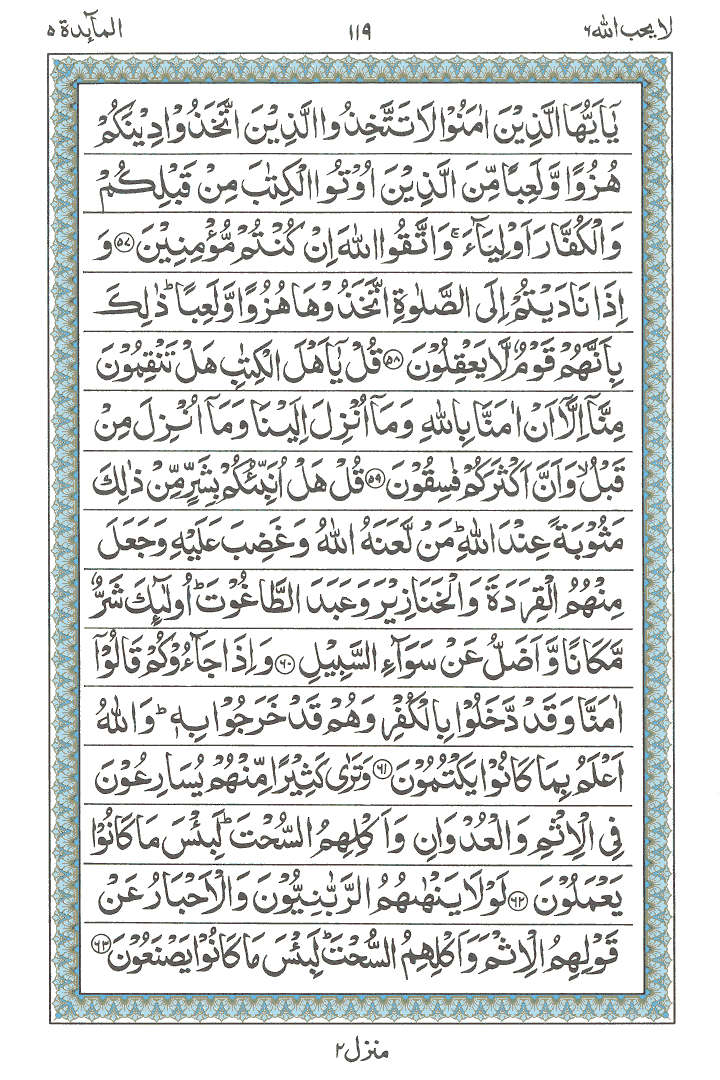 Detail Surat Al Maidah Ayat 3 Nomer 17