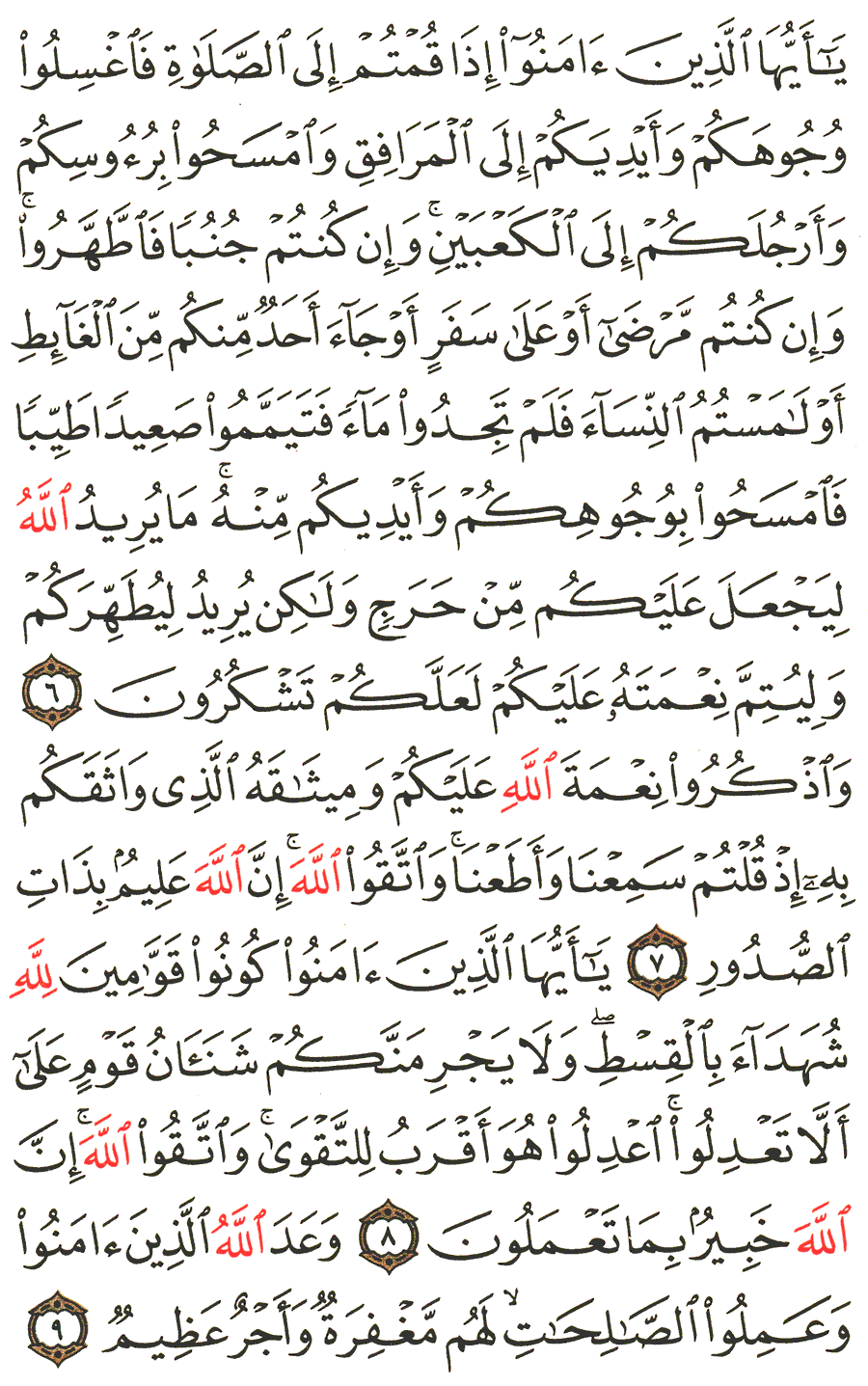 Detail Surat Al Maidah Ayat 9 Nomer 18