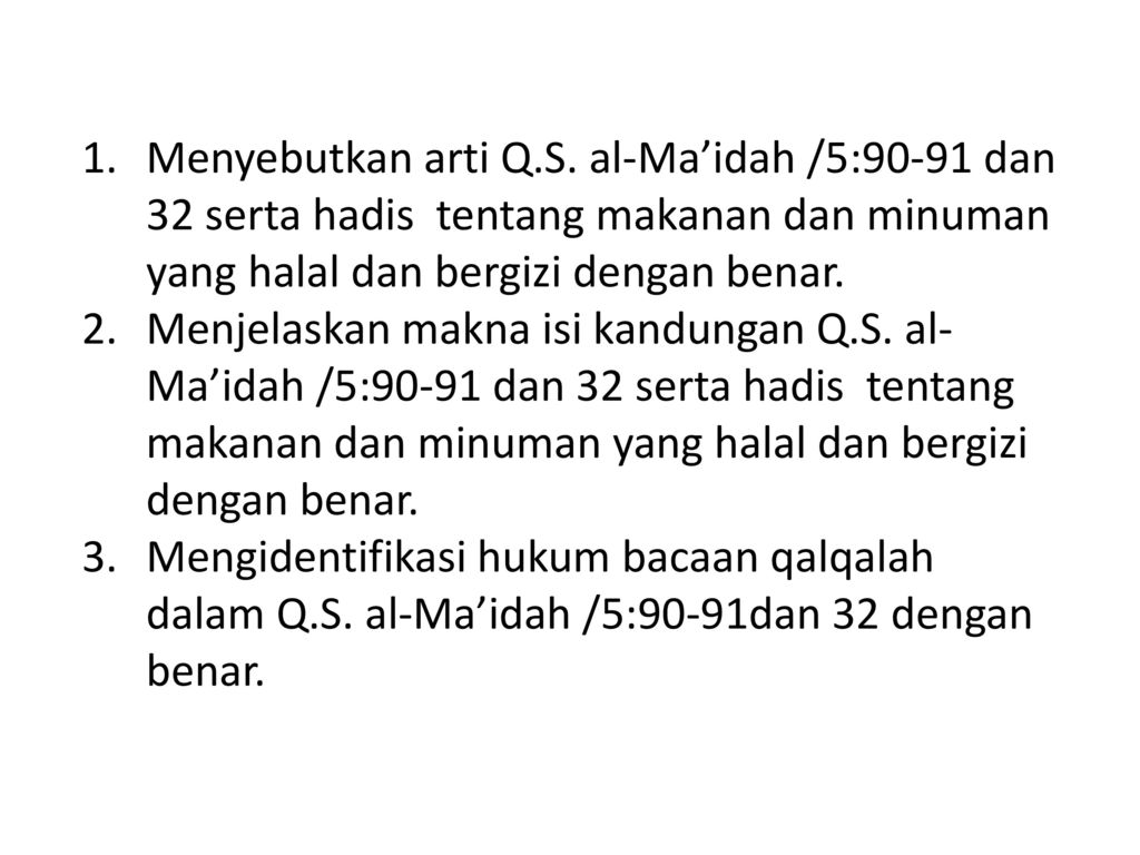 Detail Surat Al Maidah Ayat 90 91 Nomer 26