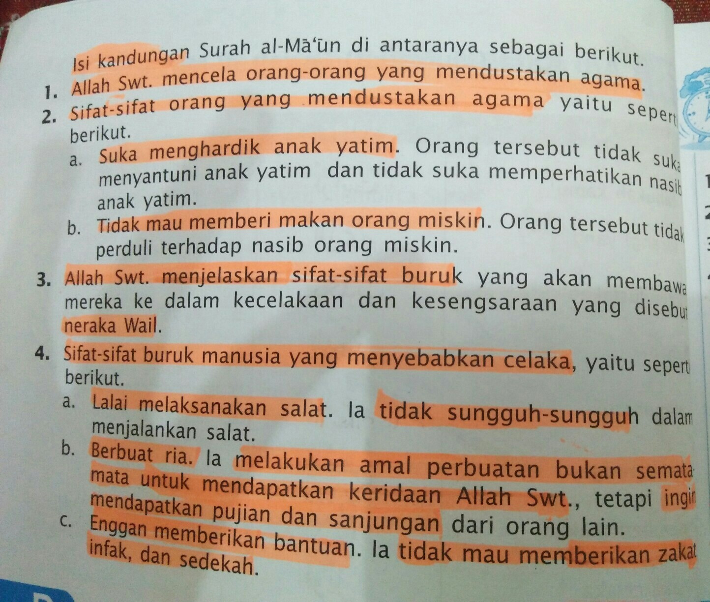 Detail Surat Al Maun Berisi Tentang Nomer 7