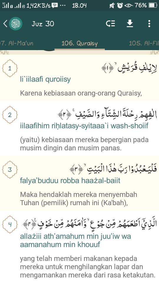 Detail Surat Al Maun Latin Nomer 27