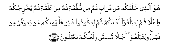 Detail Surat Al Mu Min Ayat 51 Nomer 40
