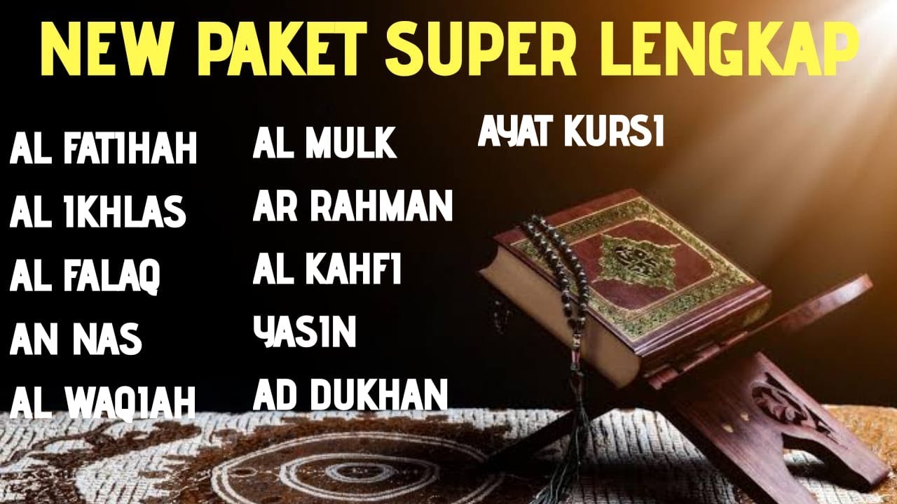 Detail Surat Al Mulk Al Kahfi Nomer 35