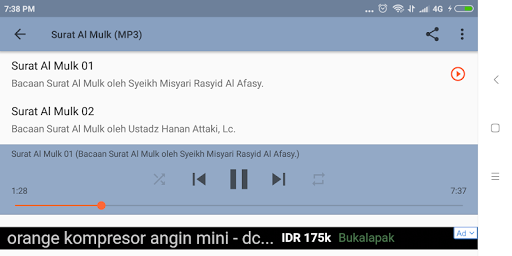 Detail Surat Al Mulk Ustadz Hanan Attaki Nomer 38