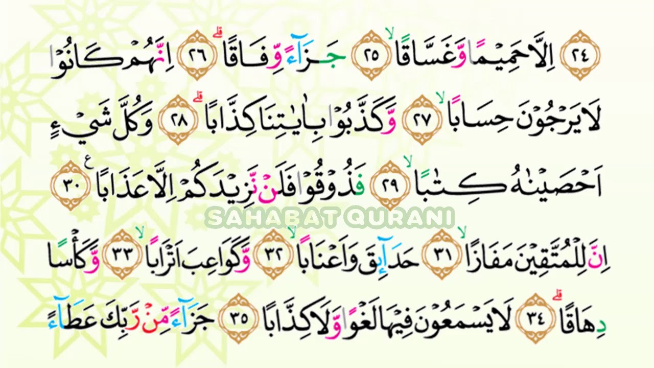 Detail Surat Al Mursalat Metode Ummi Nomer 2