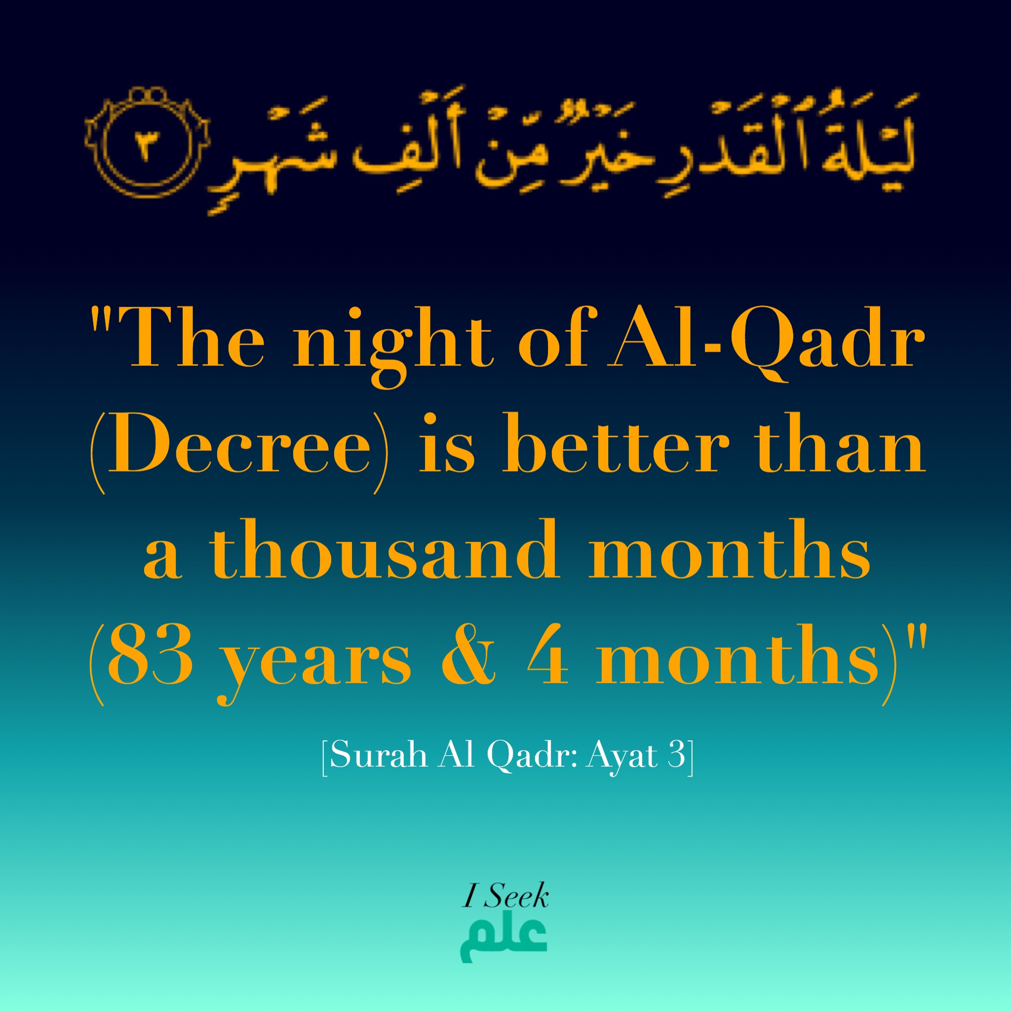 Detail Surat Al Qadr Ayat 3 Nomer 10