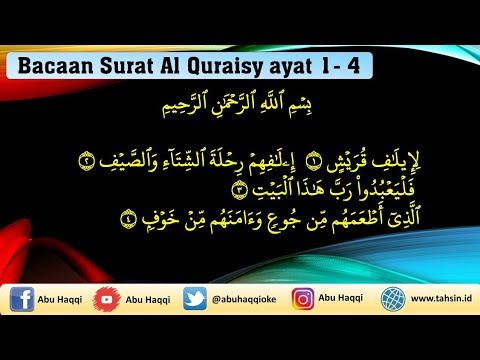 Detail Surat Al Quraisy Ayat 4 Nomer 14