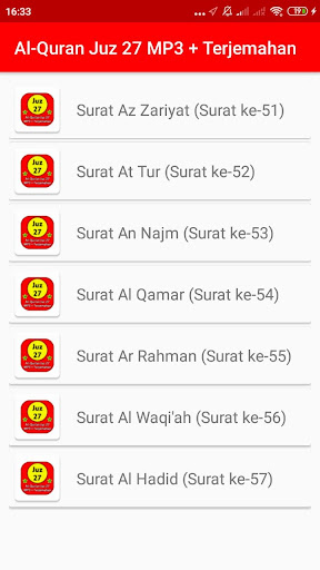 Detail Surat Al Quran Juz 16 Nomer 34