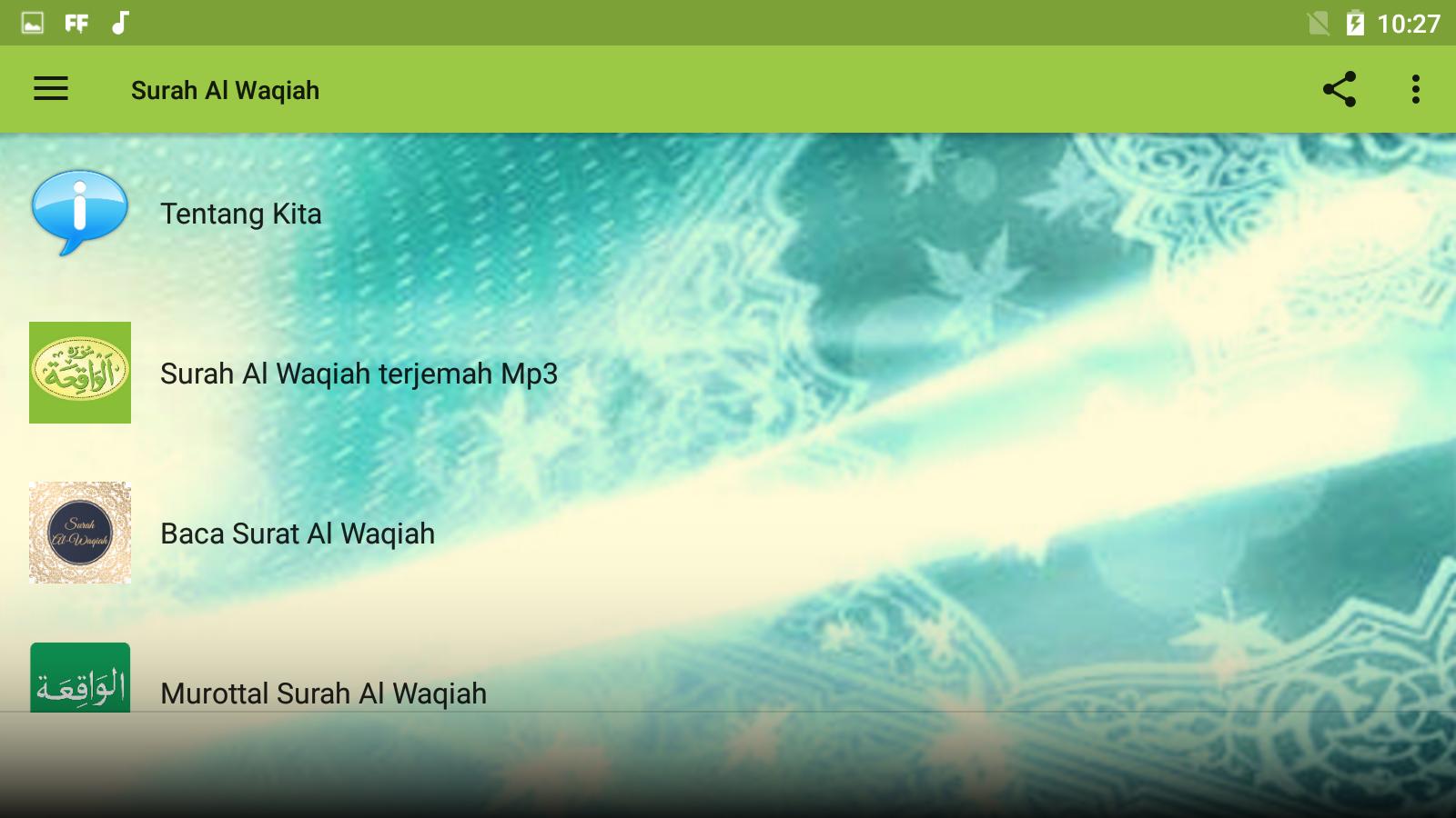 Detail Surat Al Waqiah Hanan Attaki Nomer 32