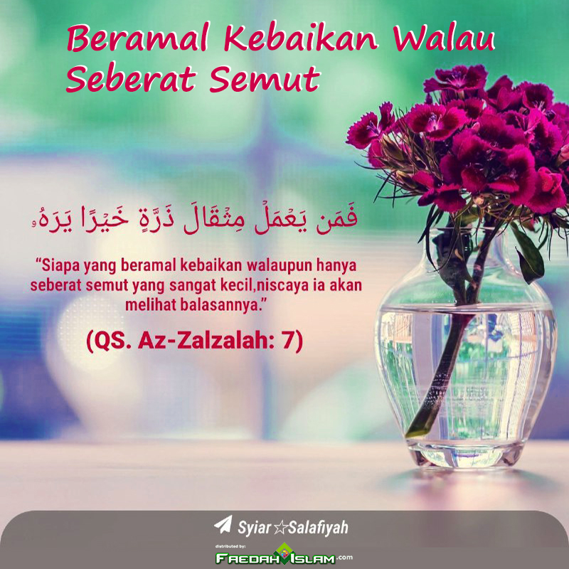 Detail Surat Al Zalzalah Ayat 7 Nomer 22