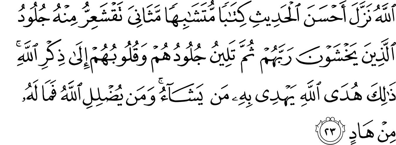 Detail Surat Al Zumar Nomer 19