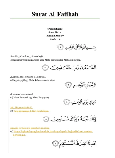 Detail Surat Alam Nasyrah Latin Nomer 48