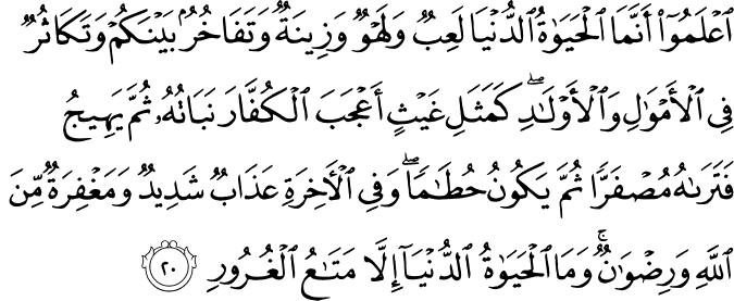 Detail Surat Alhadid Ayat 22 Nomer 15