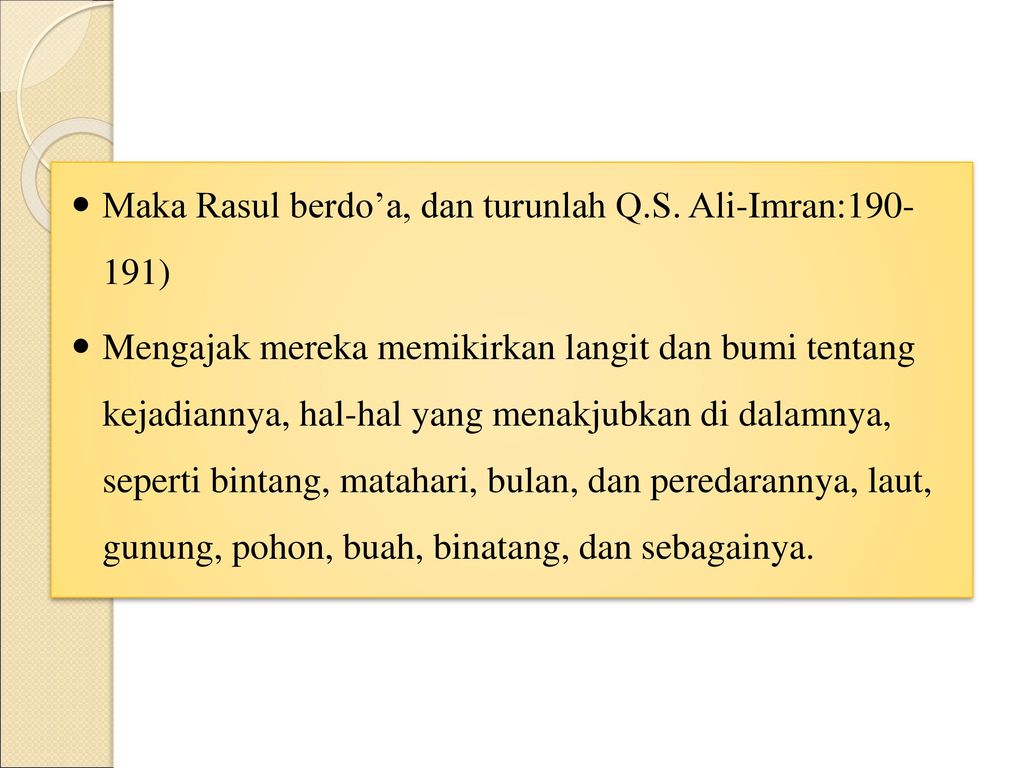 Detail Surat Ali Imran Ayat 190 Nomer 33