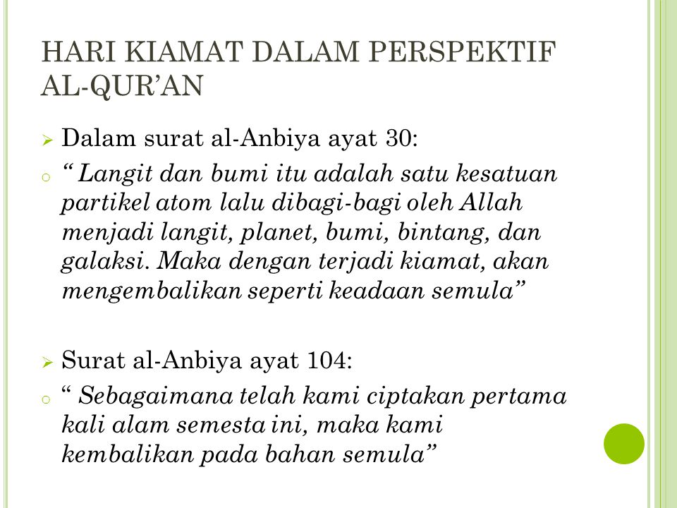 Detail Surat Alquran Tentang Kiamat Nomer 27