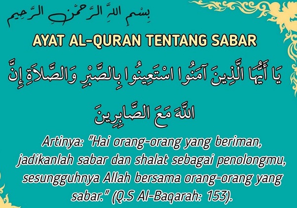 Detail Surat Alquran Tentang Sabar Nomer 8