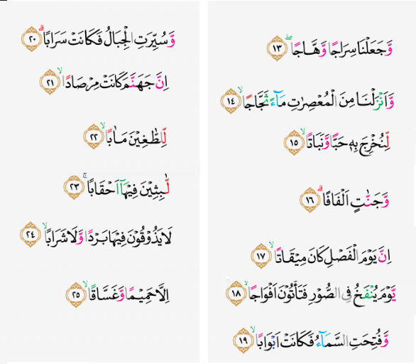 Detail Surat An Naba 1 20 Nomer 27