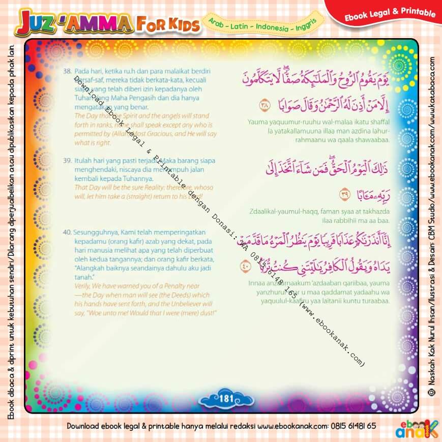 Detail Surat An Naba Anak Nomer 8