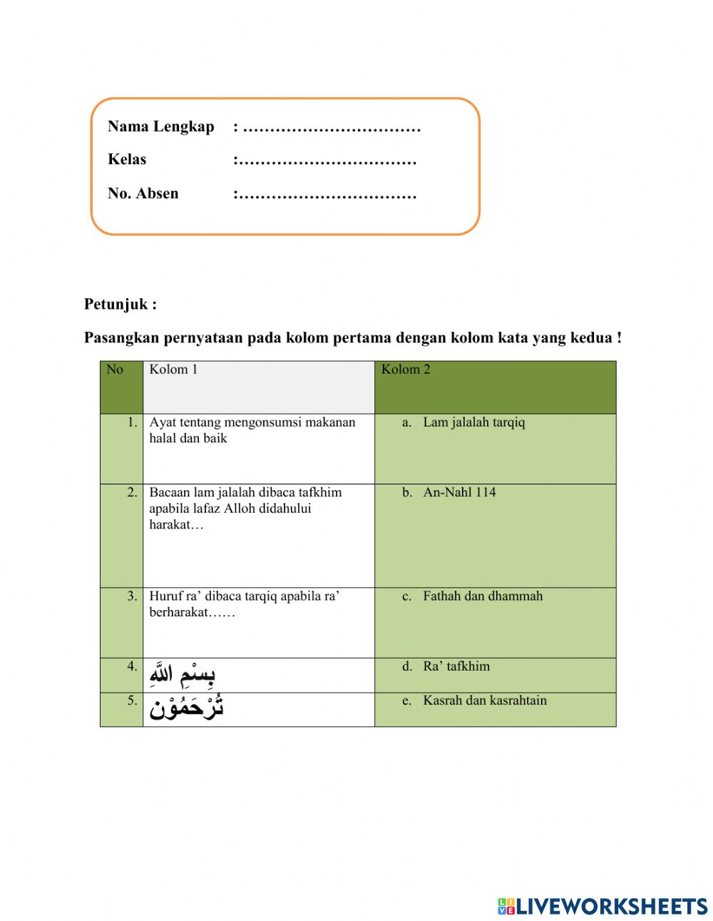 Detail Surat An Nahl 16 114 Nomer 40