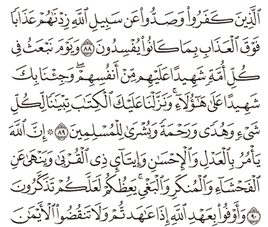 Detail Surat An Nahl Ayat Nomer 23